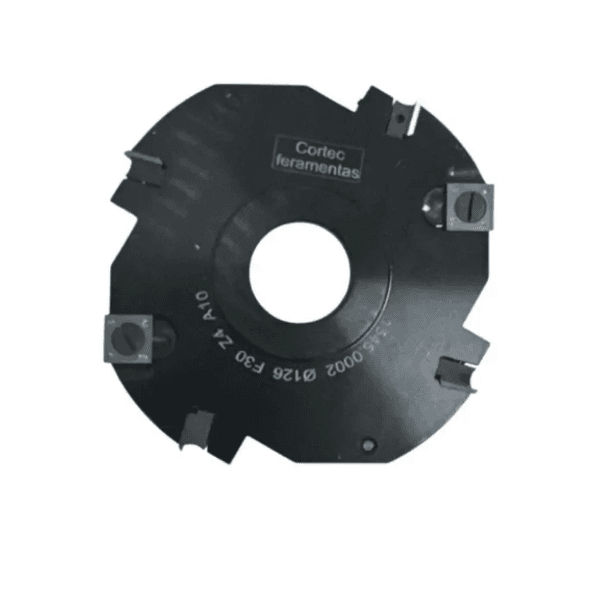Fresa Canal Reto 125x10 Com Pastilhas Recambeaveis