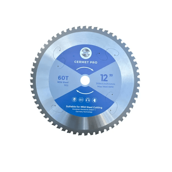 Disco De Corte Metal Cortec Multiuso 12'' 60 Dentes