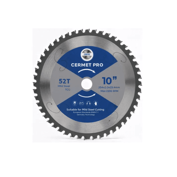 Disco De Corte Metal Cortec Multiuso 10'' 60 Dentes