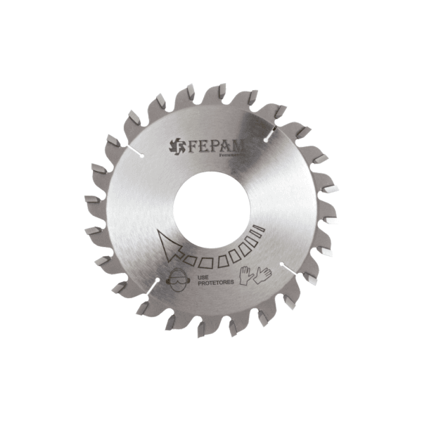 Disco de Serra Circular Riscador 100 mm X 24 Dentes 3,0-4,2/2,2 F25,4 Fepam