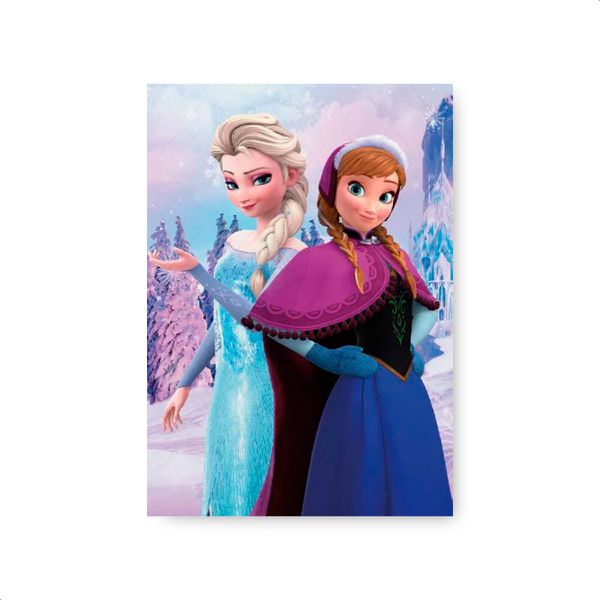 Capa Painel Retangular Sublimado Tema Frozen 423