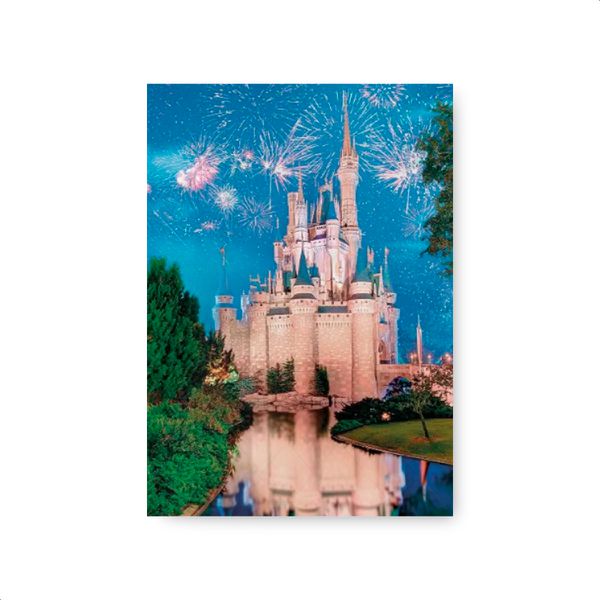 Capa Painel Retangular Sublimado Tema Castelo 435