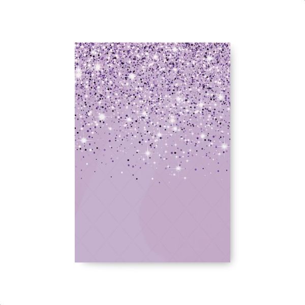 Capa Painel Retangular Sublimado Tema Glitter 426