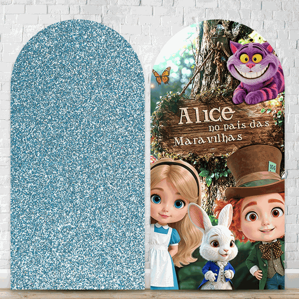  Painel Romano Tema ALice no País das Maravilhas 4167