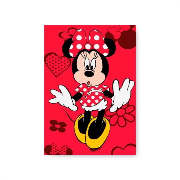 Capa Painel Retangular Sublimado Tema Minnie 507