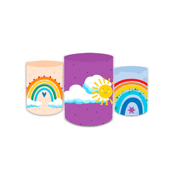 Trio Capas de Cilindros - Arco Íris