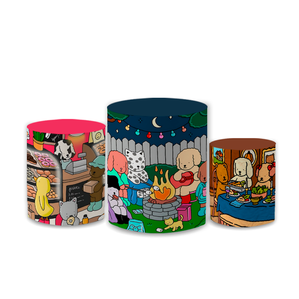 Trio Capas de Cilindros - Bobbie Goods