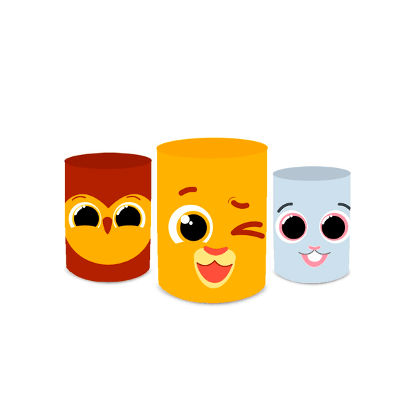 Trio Capas de Cilindros - Bolofofo