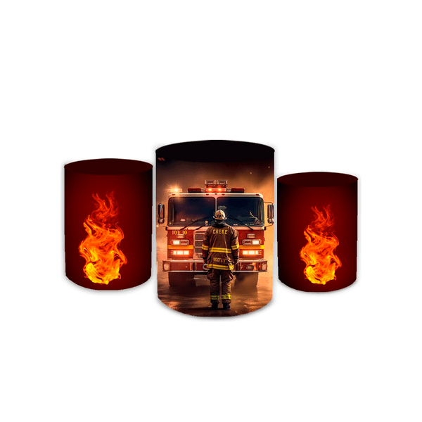 Trio Capas de Cilindros - Bombeiro