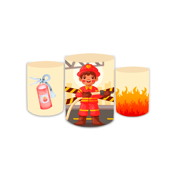 Trio Capas de Cilindros - Bombeiro