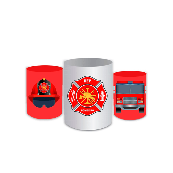 Trio Capas de Cilindros - Bombeiro