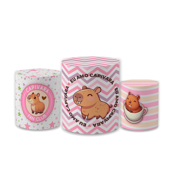 Trio Capas de Cilindros - Capivara