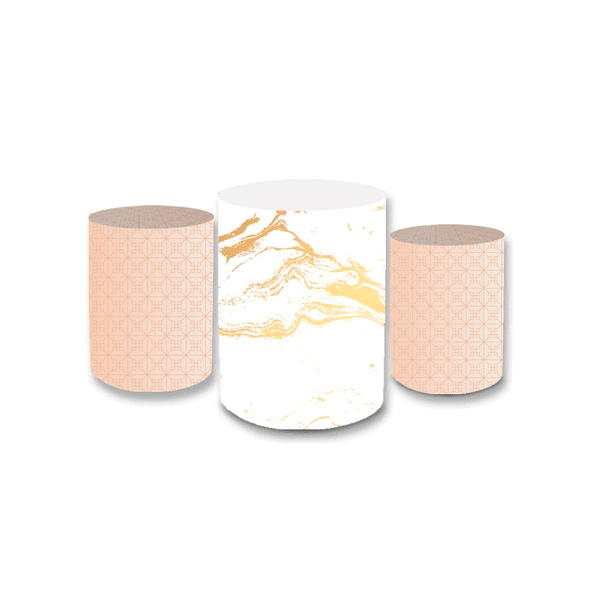 Trio Capas de Cilindros - Geométricos