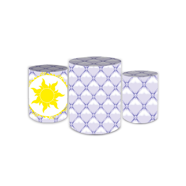 Trio Capas de Cilindros - Geométricos