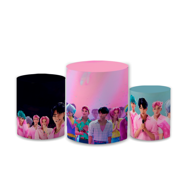 Trio Capas de Cilindros - Guerreiras K-Pop