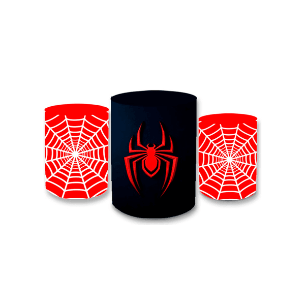 Trio Capas de Cilindros - Homem Aranha Baby