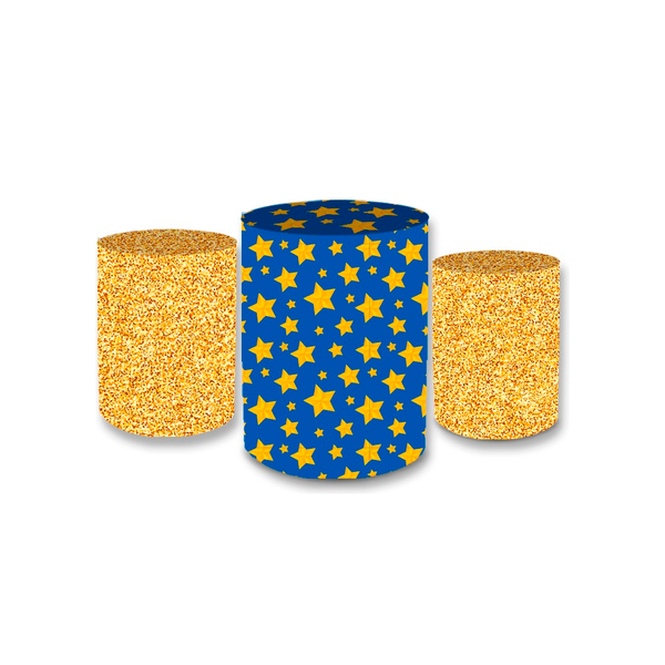 Trio Capas de Cilindros - Princesa Jasmine e Aladdin