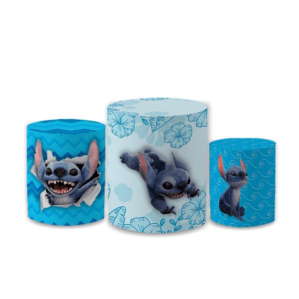 Trio Capas de Cilindros - Stitch Filme