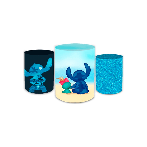 Trio Capas de Cilindros - Stitch