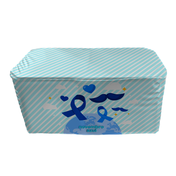 Capa Decorativa de Mesa - Novembro Azul