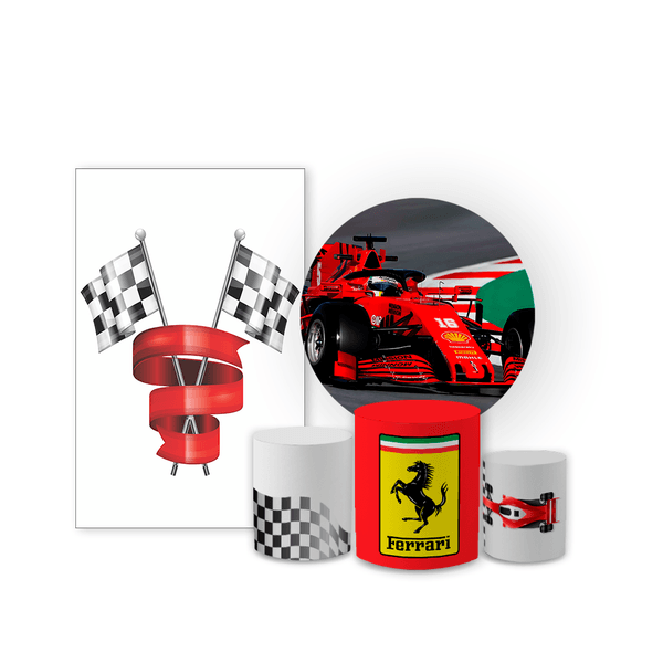 Kit 5 Peças - Ferrari
