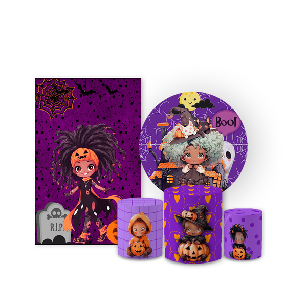Kit 5 Peças - Hallowen