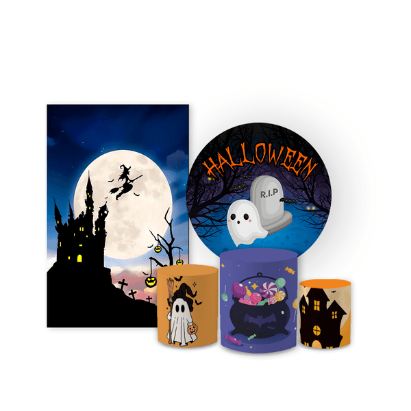 Kit 5 Peças - Hallowen