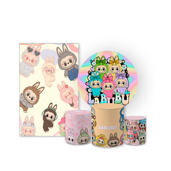 Kit 5 Peças - Labubu