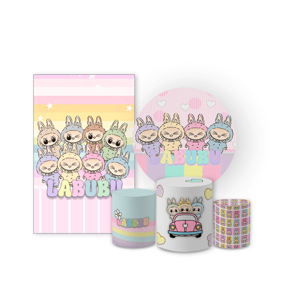 Kit 5 Peças - Labubu