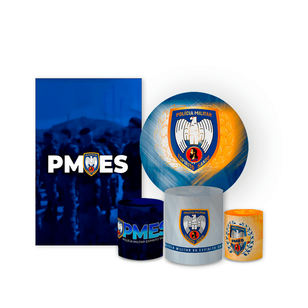 Kit 5 Peças - Polícia