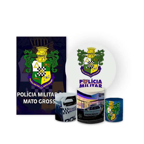 Kit 5 Peças - Polícia