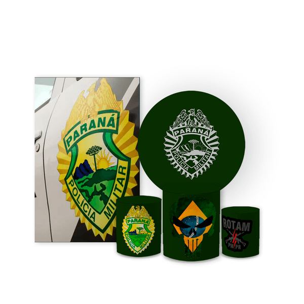 Kit 5 Peças - Polícia