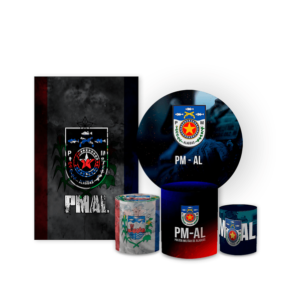 Kit 5 Peças - Polícia
