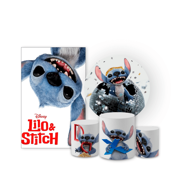 Kit 5 Peças - Stitch