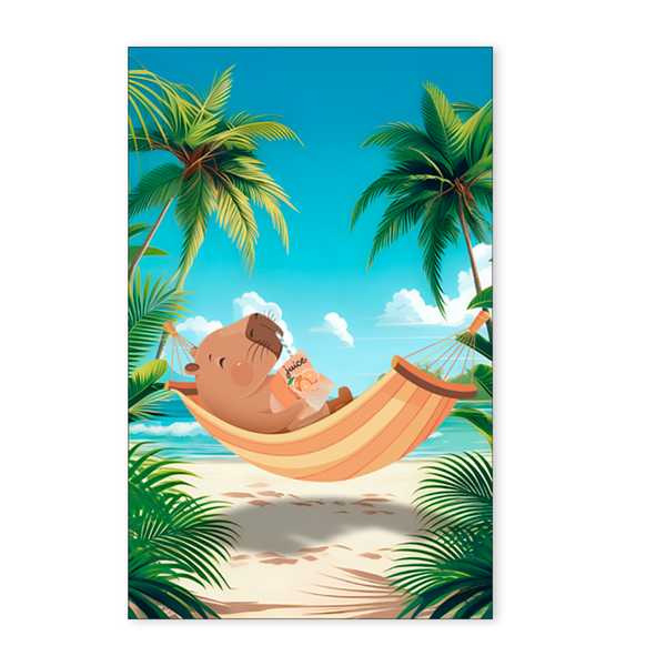 Painel Retangular 2.20x1.50 - Capivara