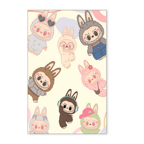 Painel Retangular 2.20x1.50 - Labubu