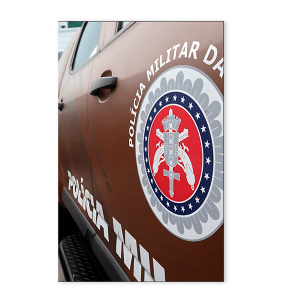 Painel Retangular 2.20x1.50 - Polícia