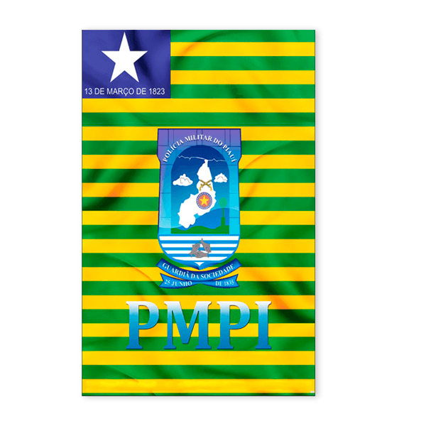 Painel Retangular 2.20x1.50 - Polícia