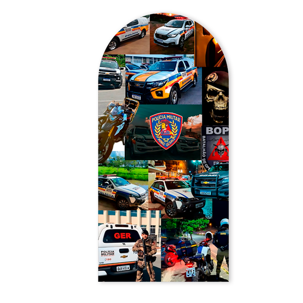 Painel Romano 2x1 - Polícia Militar