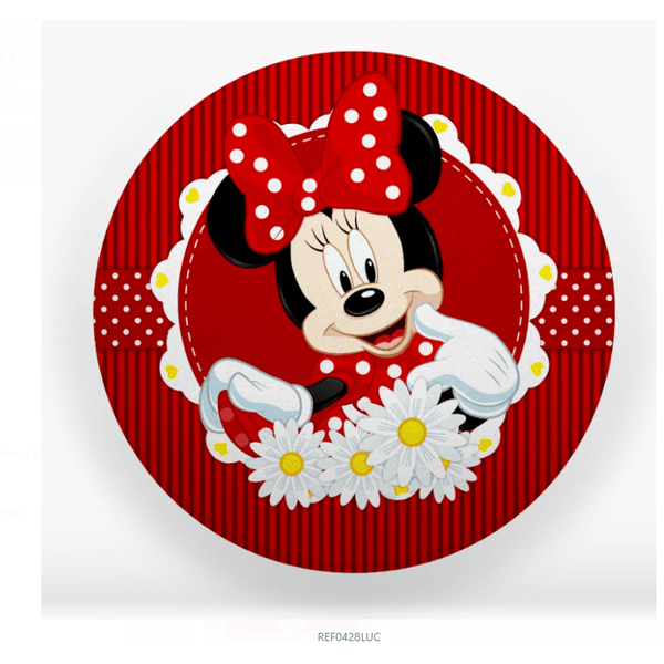 Capa Painel Sublimado - Minnie