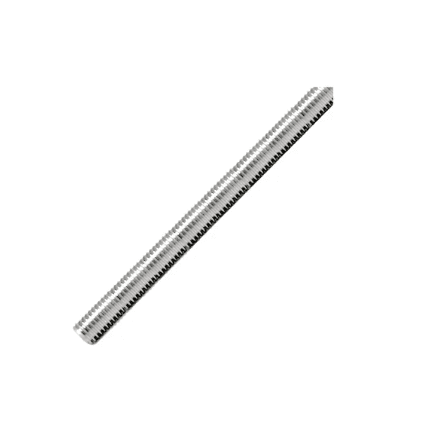BARRA ROSCADA INOX 1MT 01/2" 