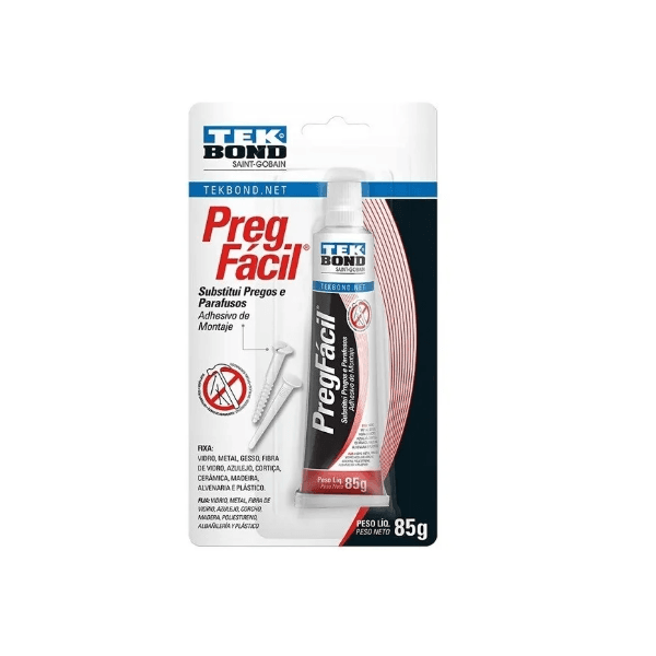 Adesivo de Montagem Prega Fácil Tekbond 85g