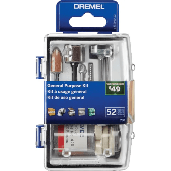 Kit Acessórios para Micro Retifica 52 Peças 730 da Dremel