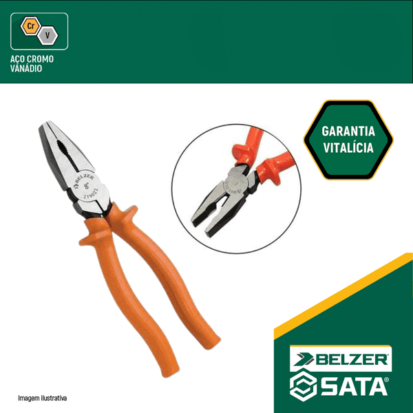 Alicate Universal 8" da Belzer- 219022BBRD