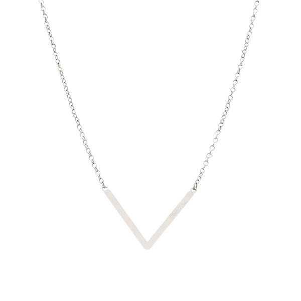 Choker V Aço Inoxidável 