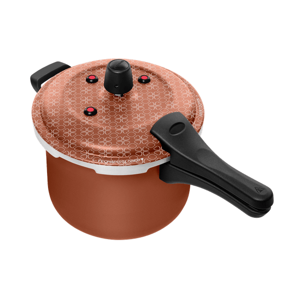 Panela De Pressão Fecho Externo 5,0L Cobre