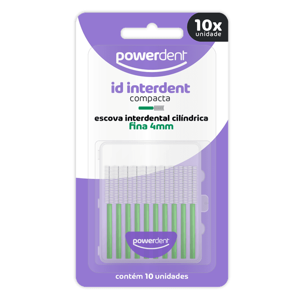 Escova Interdental Powerdent Fina 4mm