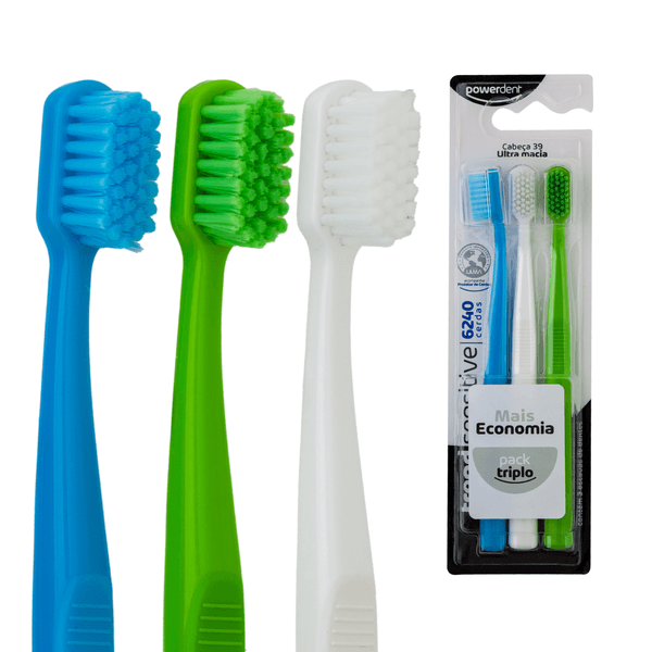 ESCOVA DE DENTES TREND SENSITIVE PACK 3un | Grupo PDHB - Loja Virtual