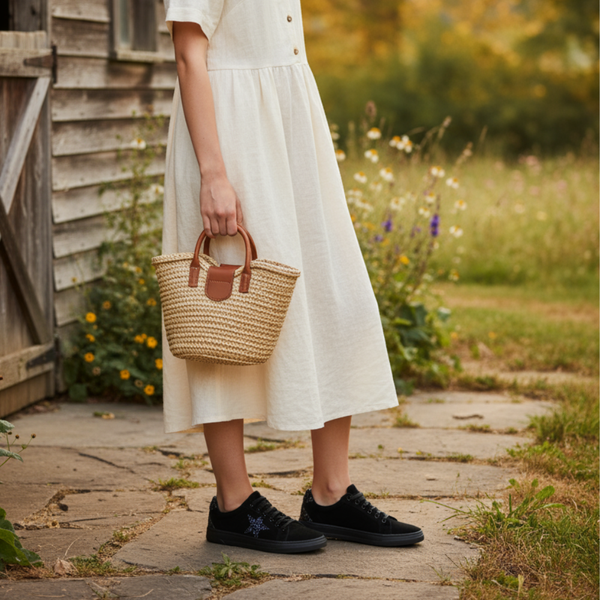 Tênis Casual Star Couro Premium Velor Preto Luxor Fruit Color 2018 E 