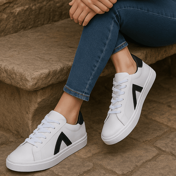 Tênis Casual Feminino Couro Premium Paris 20201